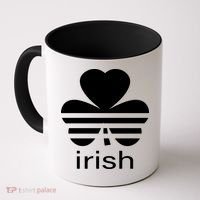 Irish Shamrock Logo Coffee Mug thumb 0