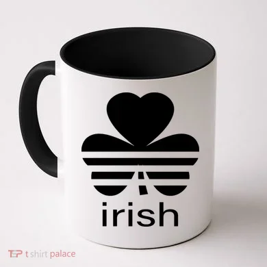 Irish Shamrock Logo Coffee Mug