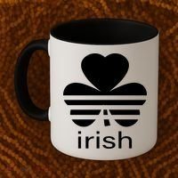 Irish Shamrock Logo Coffee Mug thumb 2