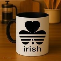 Irish Shamrock Logo Coffee Mug thumb 4
