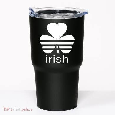 Irish Shamrock Logo Tumbler