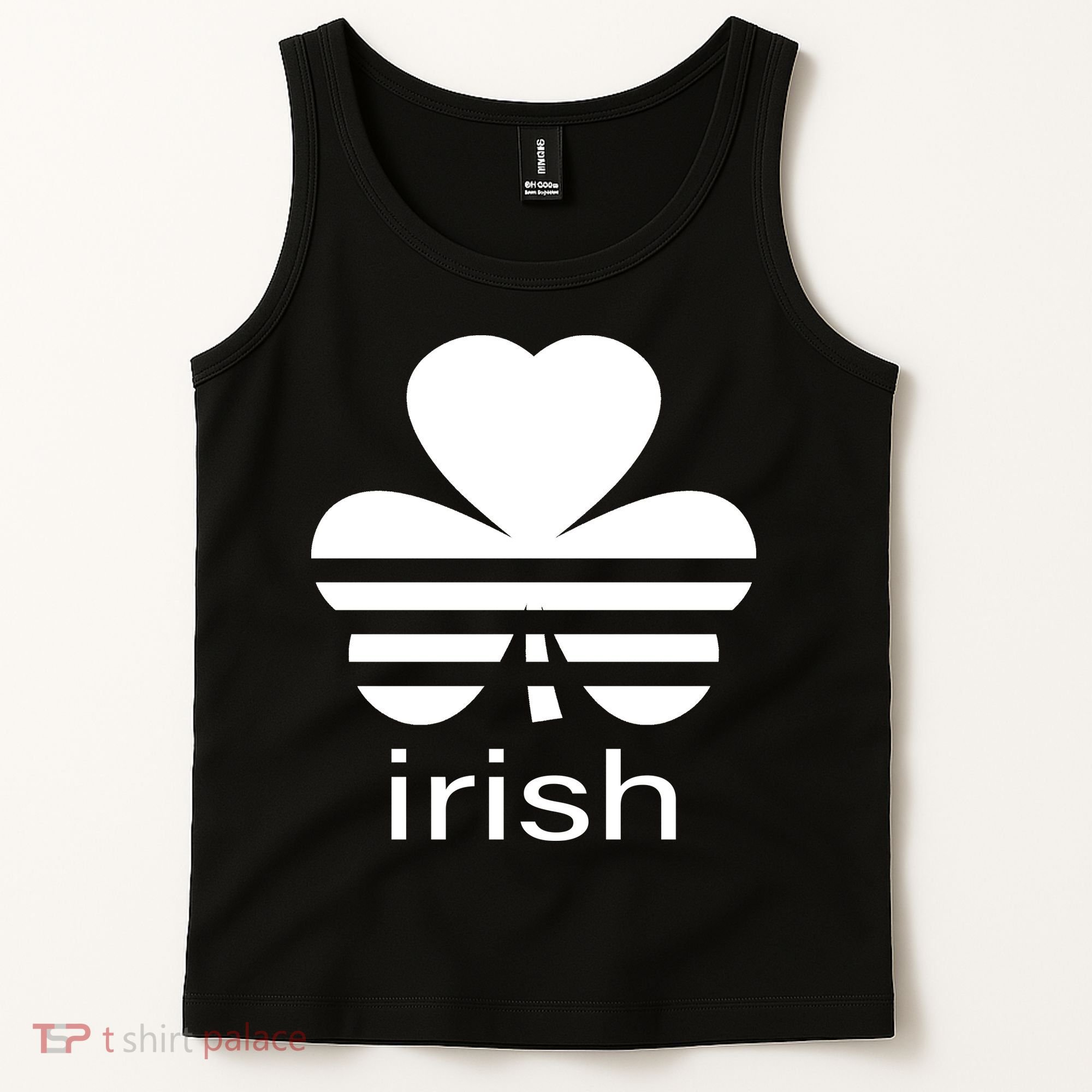 Irish Shamrock Logo Tank Top