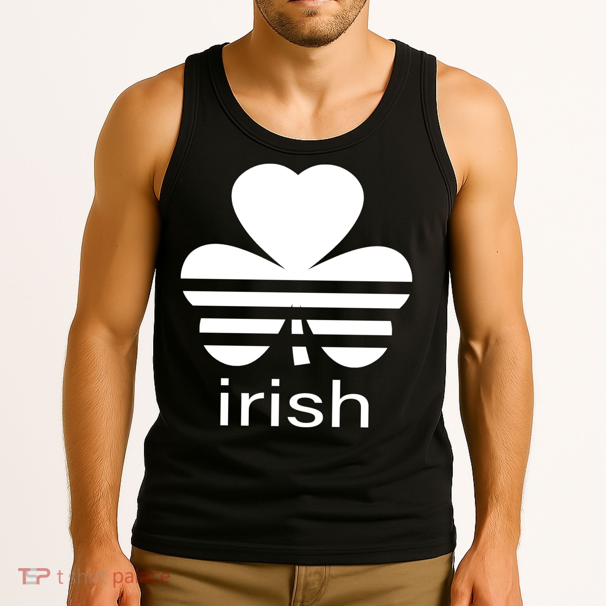 Irish Shamrock Logo Tank Top