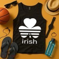 Irish Shamrock Logo Tank Top thumb 4