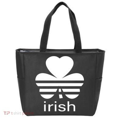 Irish Shamrock Logo Bag