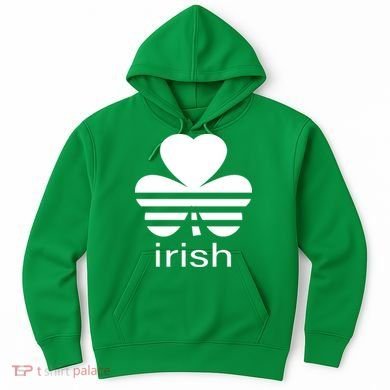 Irish Shamrock Logo Hoodie