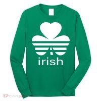 Irish Shamrock Logo Long Sleeve Shirt thumb 0