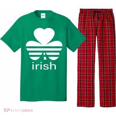 Irish Shamrock Logo Pajama Set