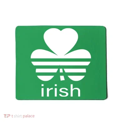 Irish Shamrock Logo Mousepad