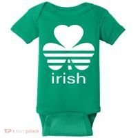 Irish Shamrock Logo Baby Bodysuit thumb 0