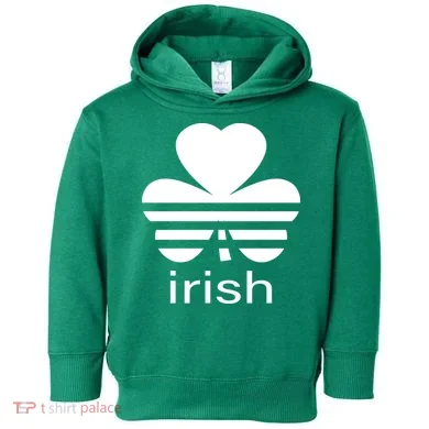 Irish Shamrock Logo Toddler Hoodie