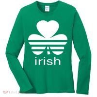 Irish Shamrock Logo Women's Long Sleeve Shirt thumb 0