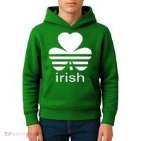 Irish Shamrock Logo Kids Hoodie thumb 4