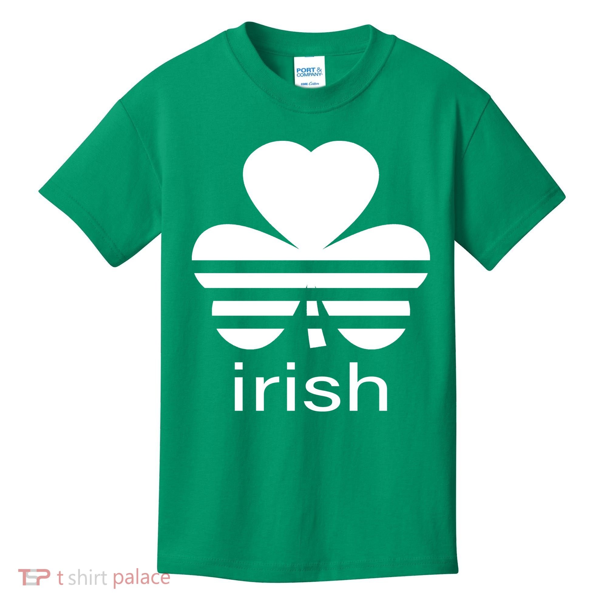 Irish Shamrock Logo Kids T-Shirt