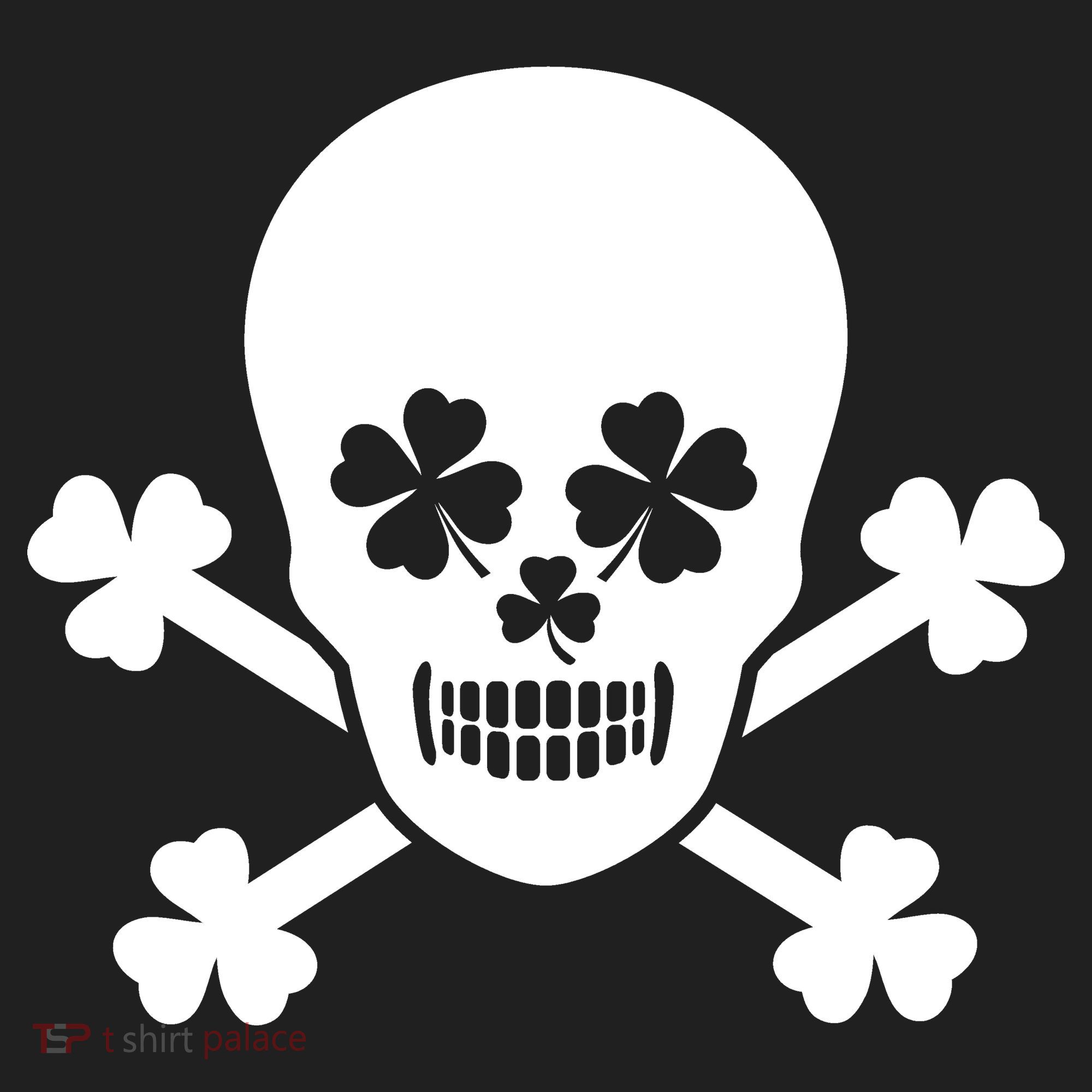 Irish Shamrock Skull Women's Sweatshirt