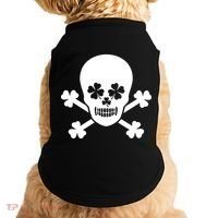 Irish Shamrock Skull Doggie Tank thumb 0