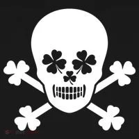 Irish Shamrock Skull Doggie Tank thumb 4