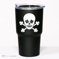 Irish Shamrock Skull Tumbler thumb 0