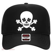 Irish Shamrock Skull Hat thumb 0