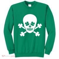 Irish Shamrock Skull Sweatshirt thumb 0