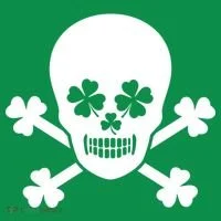 Irish Shamrock Skull T-Shirt thumb 7