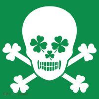 Irish Shamrock Skull Toddler T-Shirt thumb 4
