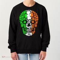 Irish Skull Ireland Clover Women's Sweatshirt thumb 0