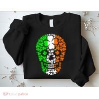Irish Skull Ireland Clover Sweatshirt thumb 2