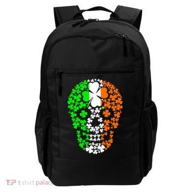 Irish Skull Ireland Clover Backpack