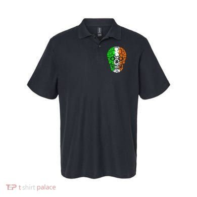 Irish Skull Ireland Clover Polo
