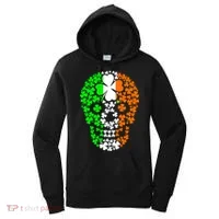 Irish Skull Ireland Clover Women's Hoodie thumb 0