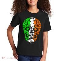 Irish Skull Ireland Clover Kids T-Shirt thumb 2