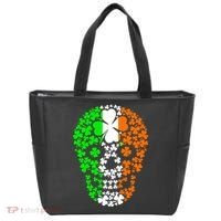 Irish Skull Ireland Clover Tote Bag thumb 0