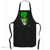 Irish Skull Smoking A Pipe Apron thumb 0