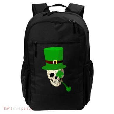Irish Skull Smoking A Pipe Backpack