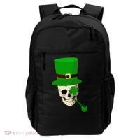 Irish Skull Smoking A Pipe Backpack thumb 0