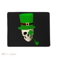 Irish Skull Smoking A Pipe Mousepad thumb 0