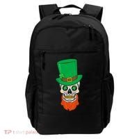Irish Sugar Skull St. Patrick's Day Backpack thumb 0