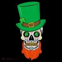 Irish Sugar Skull St. Patrick's Day Coffee Mug thumb 5