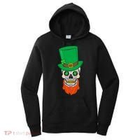 Irish Sugar Skull St. Patrick's Day Women's Hoodie thumb 0