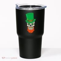 Irish Sugar Skull St. Patrick's Day Tumbler thumb 0