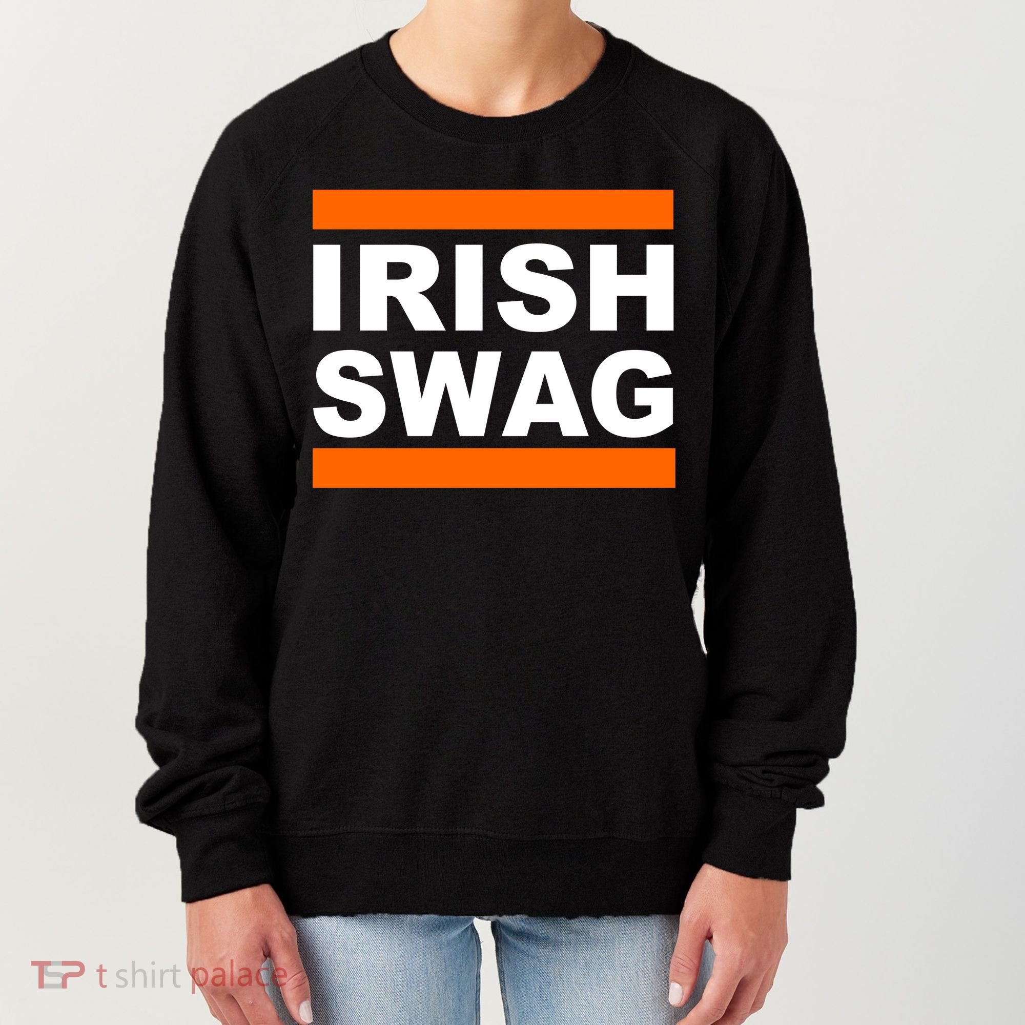 Irish Swag St. Patricks Day Funny Women's Sweatshirt