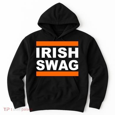 Irish Swag St. Patricks Day Funny Hoodie