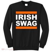Irish Swag St. Patricks Day Funny Sweatshirt thumb 0