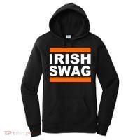 Irish Swag St. Patricks Day Funny Women's Hoodie thumb 0