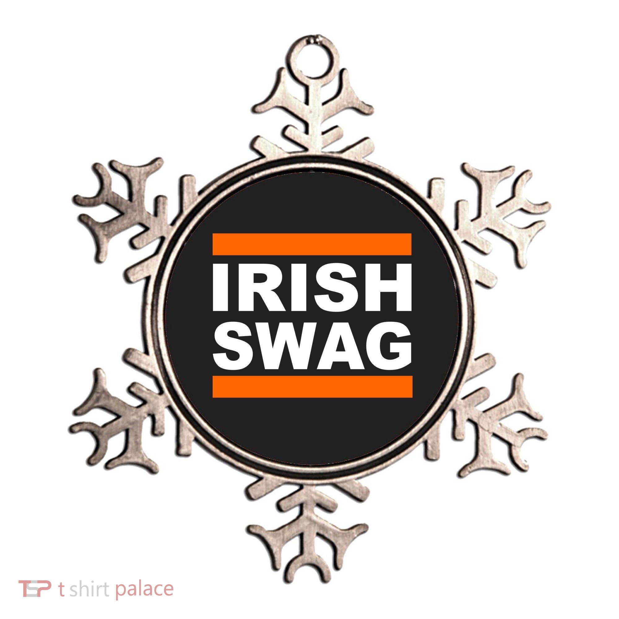 Irish Swag St. Patricks Day Funny Ornament