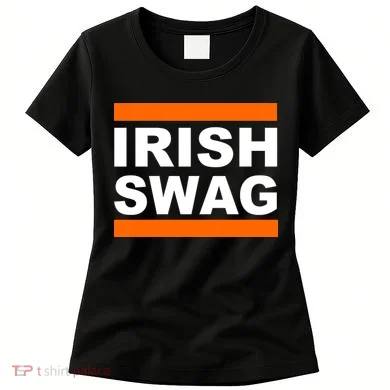 Irish Swag St. Patricks Day Funny Women's T-Shirt