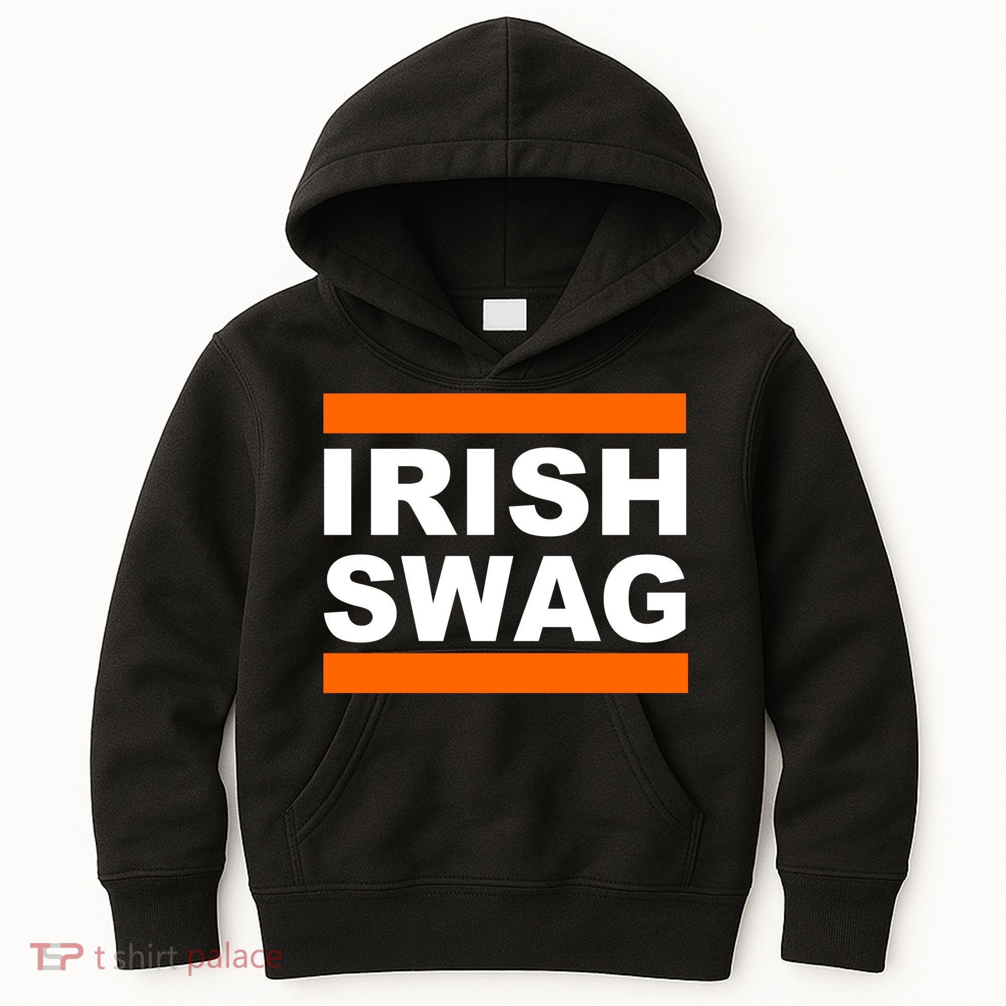 Irish Swag St. Patricks Day Funny Kids Hoodie
