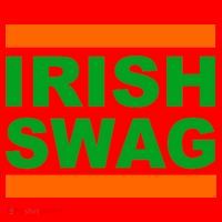 Irish Swag St. Patricks Day Funny Santa Hat thumb 1