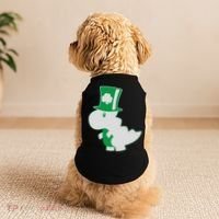 Irish T-Rex Dinosaur Clover Cute St. Patrick's Day Doggie Tank thumb 2